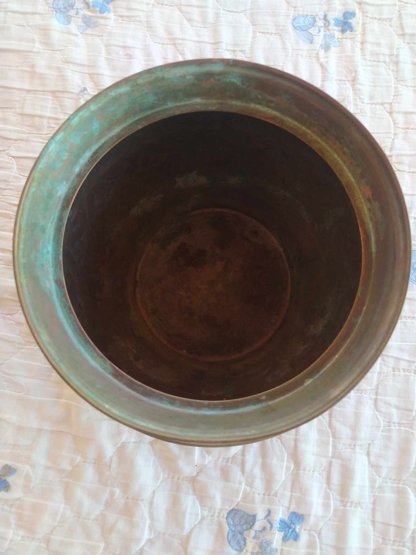 Ancient Copper Mortar & Pestle — Nablus (Flavia Neapolis), Palestine | Ottoman Era, c. 1700s